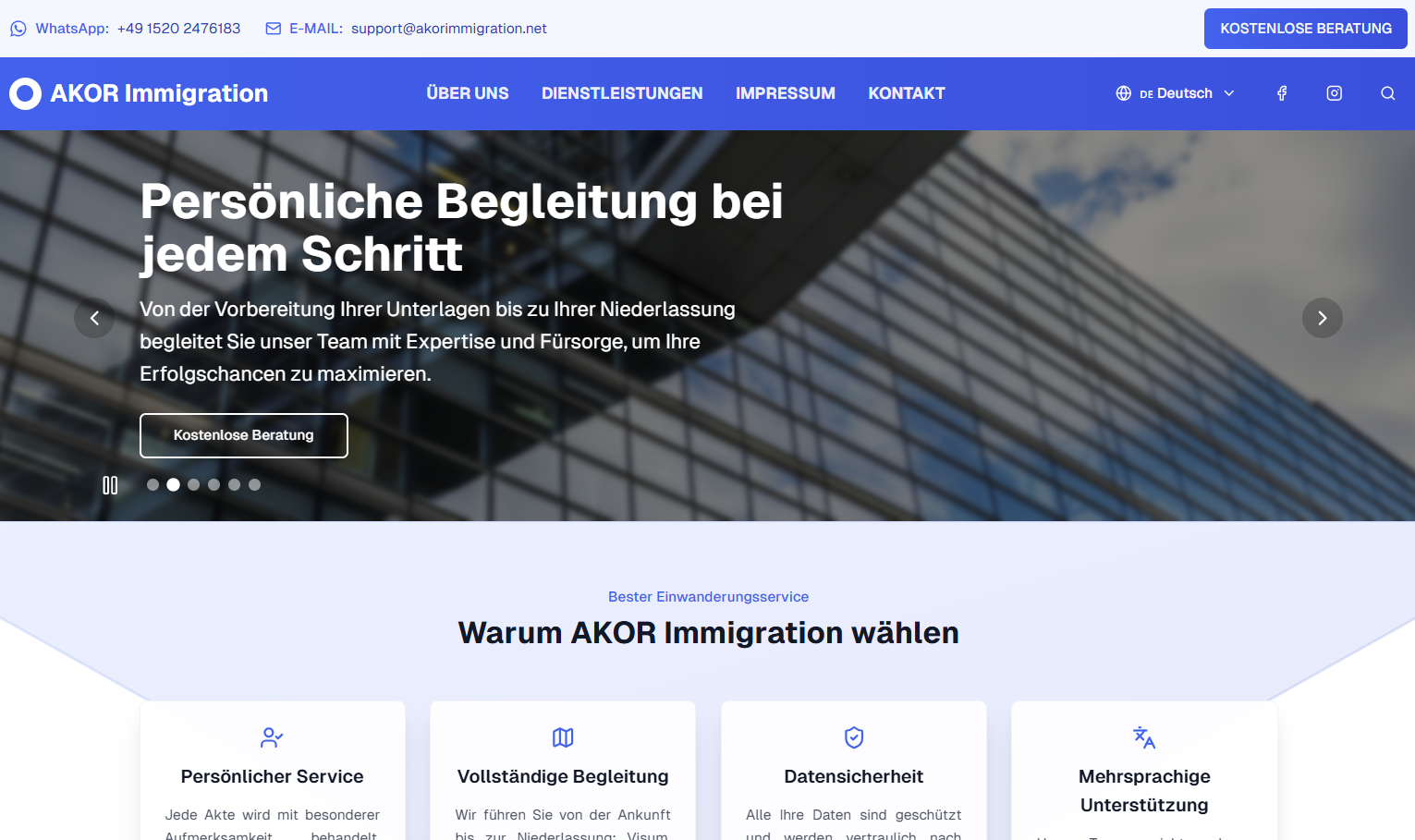 Immigration & Travel Portal